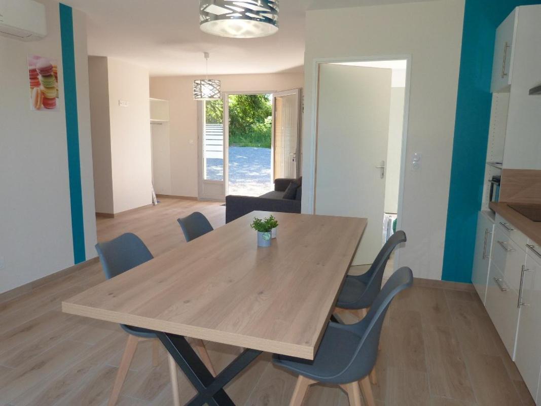 Lumineuse Maison Neuve, Cosy,67M², 2 Chambres/6 Couchages 1Km Lac, 200M Du Bourg. Vue Paisible, Sur La Nature Saint-Pardoux  Luaran gambar