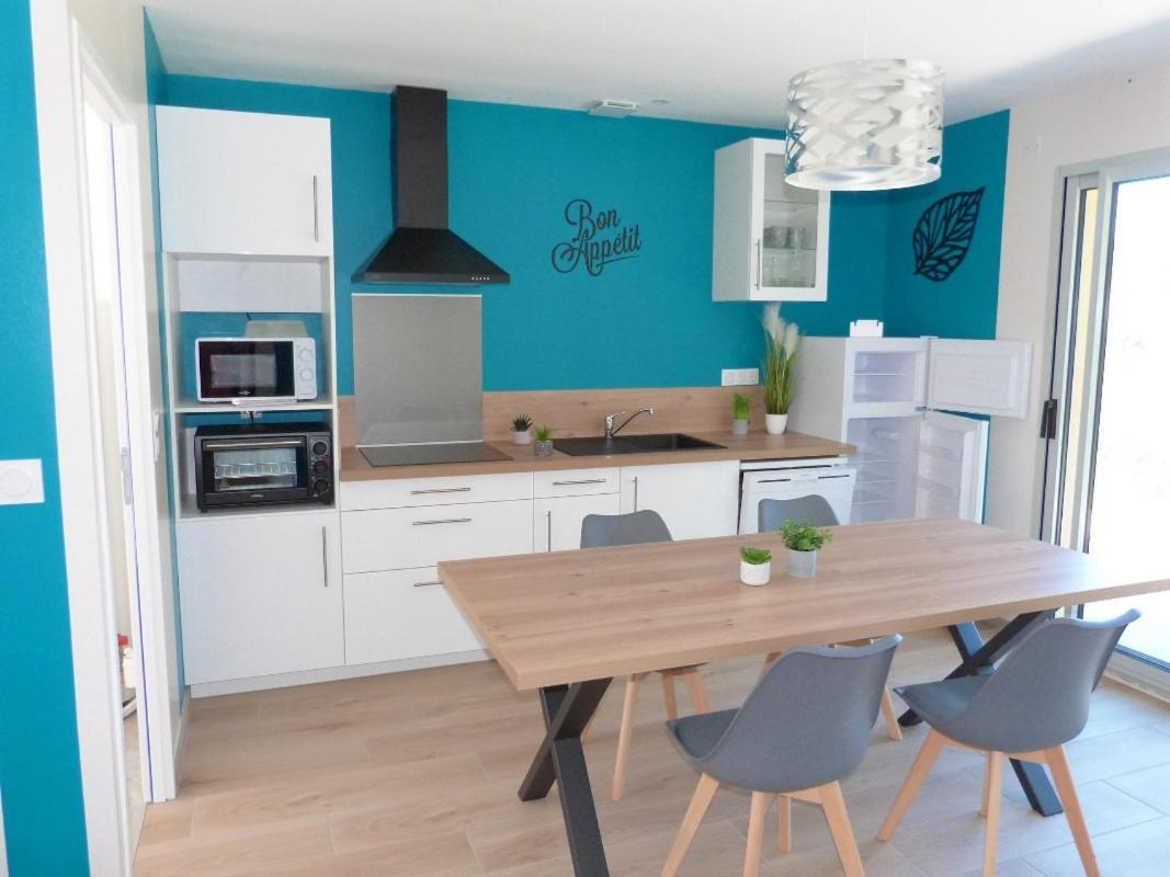 Lumineuse Maison Neuve, Cosy,67M², 2 Chambres/6 Couchages 1Km Lac, 200M Du Bourg. Vue Paisible, Sur La Nature Saint-Pardoux  Luaran gambar