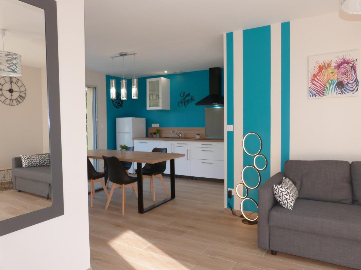 Lumineuse Maison Neuve, Cosy,67M², 2 Chambres/6 Couchages 1Km Lac, 200M Du Bourg. Vue Paisible, Sur La Nature Saint-Pardoux  Luaran gambar